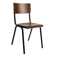 Dutchbone Eetkamerstoel 'Scuola' - thumbnail