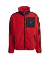 België Fleece Jacket Senior 2022-2023 Rood/Zwart - Maat XXL - Kleur: RoodZwart | Soccerfanshop - thumbnail