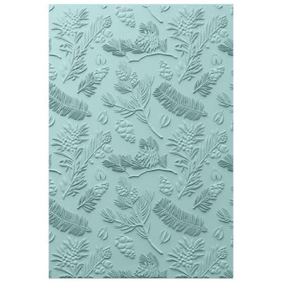 Sizzix • 3d textured impressions embossing folder a5 pines