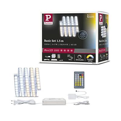 Paulmann 70531 LED-strip basisset 230 V 1.5 m Warmwit 1 set(s) Paulmann 70531 LED-strip basisset 230 V 1.5 m Warmwit 1 set(s)