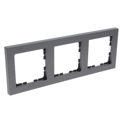 Q-Link S-Line Afdekraam | 3-voudig | Zwart - 66.097.24