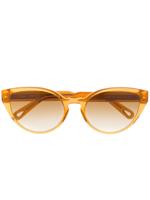 Chloé Eyewear Willow cat-eye frame sunglasses - GOLD - thumbnail