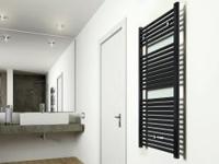 Elara sierradiator 118,5 x 60,0 cm mat zwart - thumbnail
