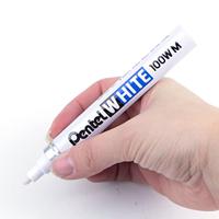 Pentel Paint Marker White schrijfpunt: 3,9 mm, schrijfbreedte: 3 mm - thumbnail