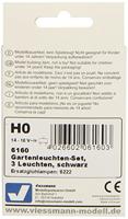 Viessmann Modelltechnik H0 Tuinlamp Enkel Kant-en-klaar model 6160 1 set(s) - thumbnail