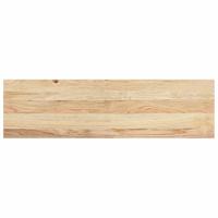 VidaXL Traptreden 4 st 90x25x2 cm onbehandeld massief eikenhout - thumbnail
