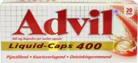 Advil Reliva Forte Liquid Capsules 400 mg - voor pijn en koorts - thumbnail
