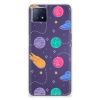 OPPO A53 5G | OPPO A73 5G | Sillicone Back Cover | Space - thumbnail