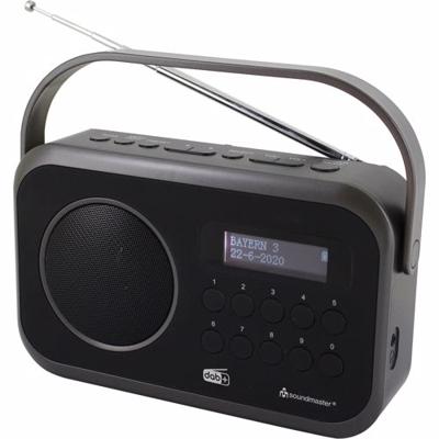 Soundmaster DAB270SW radio Draagbaar Digitaal Zwart Soundmaster DAB270SW radio Draagbaar Digitaal Zwart