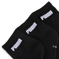 Puma Quartersokken Cushioned New Generation 3-pack Zwart-35/38 - thumbnail
