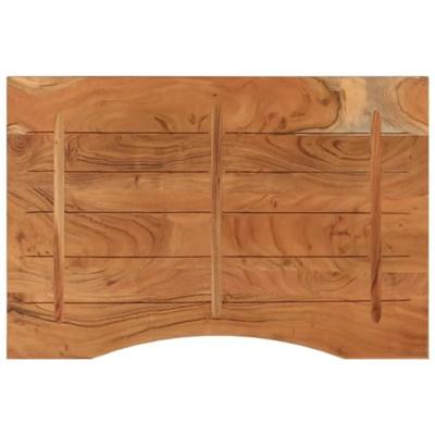 Bureaublad rechthoekig 90x60x2,5 cm massief acaciahout Bureaublad rechthoekig 90x60x2,5 cm massief acaciahout