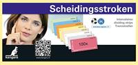 Kangaro 07070-07 Scheidingsstrook 2-gaats 105x240mm 180g RC Geel - thumbnail