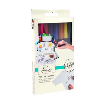 Creative Craft Group Textielstiften, 8st.