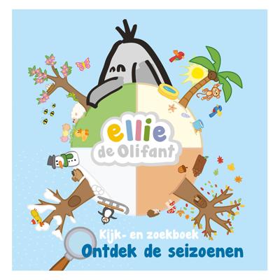 Uitgeverij Kluitman Kijk- en zoekboek ellie de olifant - ontdek de seizoenen Uitgeverij Kluitman Kijk- en zoekboek ellie de olifant - ontdek de seizoenen
