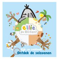 Uitgeverij Kluitman Kijk- en zoekboek ellie de olifant - ontdek de seizoenen - thumbnail