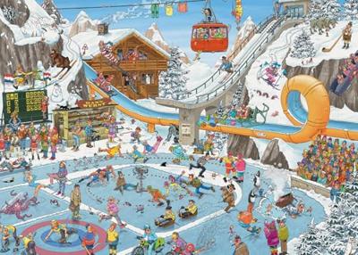 Jumbo Jan van haasteren legpuzzel - winterspelen, 1000st.