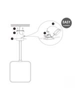 Besselink licht D501145-09 plafondverlichting Zilver LED A - thumbnail