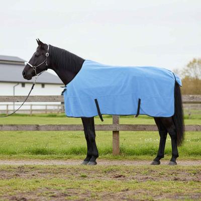 VidaXL Paardendeken volledige aqua polyester