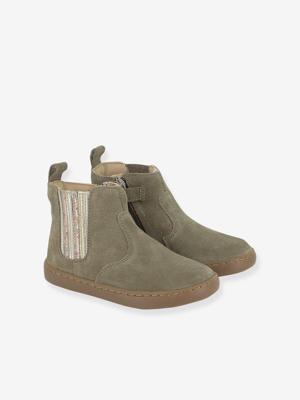 Boots van leer Play New Shine SHOO POM® kaki Boots van leer Play New Shine SHOO POM® kaki