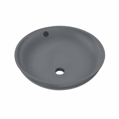 Waskom Best Design Ancona Opbouw Ø38cm x16cm Hoog Mat Grijs Waskom Best Design Ancona Opbouw Ø38cm x16cm Hoog Mat Grijs