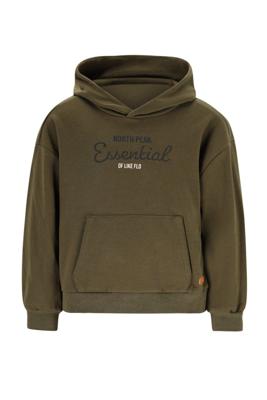 Like Flo winter hoodie jongens - groen - Dail