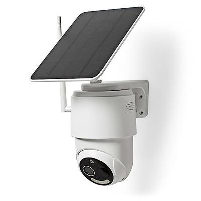 Nedis WIFICBO50WT Smartlife Camera Voor Buiten Wi-fi Full Hd 1080p Kiep En Kantel Ip65 Max. Batterijduur: 5 Maanden Cloud Opslag (optioneel) / Microsd (niet Inbegrepen) 5 V Dc Met Bewegingssensor Nachtzicht Wit - thumbnail