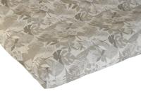 Kussen DKD Home Decor Voor op de grond Grijs Lichtbruin Aluminium Blad van een plant 120 x 80 x 16 cm - thumbnail