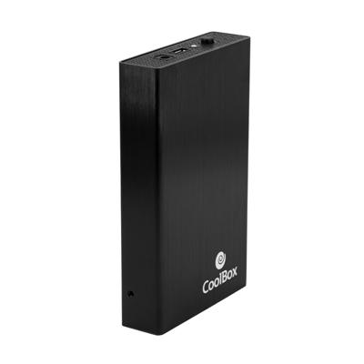 Hard Drive CoolBox SlimChase A-3533 3,5" Zwart