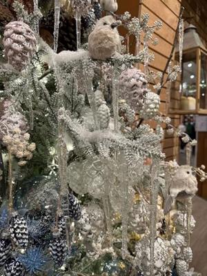 Ijspegel plc l2b2h28,5 cm transparant Decoris - Decoris