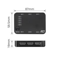 ACT AC7841 video switch HDMI - thumbnail