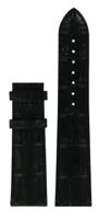 Horlogeband Tissot T610031411 Leder Zwart 21mm - thumbnail