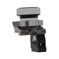 Schneider Electric XB4BA51 Harmony XB4BA51 Druktoets Bedieningsknop vlak 1 knop Geel Druk-ontgrendeling 1 stuk(s) - thumbnail