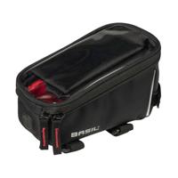 Basil sport design frame bag - zwart - frametas - unisex - thumbnail