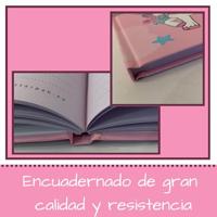 Dagboek Eenhoorn 13,5x13,5cm - thumbnail