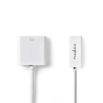 USB-C-Adapterkabel | Type-C Male - RJ45 Female | 0,2 m | Wit