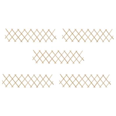 VidaXL Tuinlatwerken 5 st 180x30 cm vurenhout