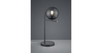 Trio TafellampPure 52cm antraciet met smoke - 502000142 - thumbnail