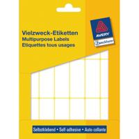 Avery Zweckform 3327 universele etiketten ft 50 x 19 mm (b x h), 486 etiketten, wit - thumbnail