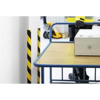 Durable 1127130 Kantenbeveiliging Zwart, Geel (l x b x h) 1000 x 25 x 30 mm - thumbnail