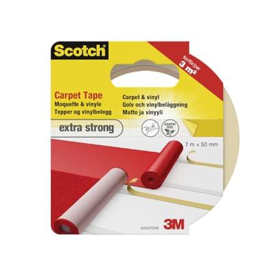 3M 42020750 Dubbelzijdig tape voor vloerbedekking Scotch Wit (l x b) 7 m x 50 mm 1 stuk(s)