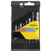 Stanley borenset steen/metaal 9-delig - thumbnail