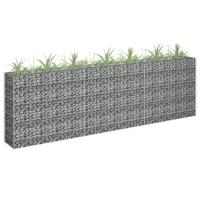 VidaXL Gabion plantenbak verhoogd 270x30x90 cm gegalvaniseerd staal - thumbnail