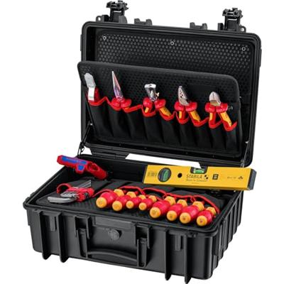Knipex Gereedschapskoffer "Robust23 Start" Elektro | 24-delig - 00 21 34 HL S2