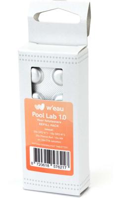 W'eau refill pack voor PoolLab - 60 stuks W'eau refill pack voor PoolLab - 60 stuks