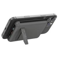 MOJOGEAR NovaMag All-in-1 Powerbank 10.000 mAh - Draadloos Qi2 & ingebouwde kabels - Grijs - thumbnail
