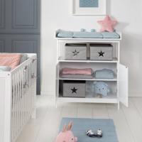roba Commode Hamburg (2 deuren, Wit) - thumbnail