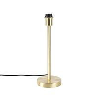 QAZQA Klassieke tafellamp messing zonder kap - Simplo - thumbnail
