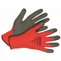 KIXX Tuinhandschoen Rocking Red Maat 8 - thumbnail