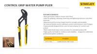 Stanley handgereedschap Dynagrip Waterpomptang 240mm | STHT0-74361 - STHT0-74361 - thumbnail