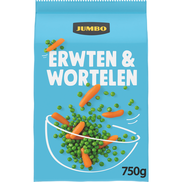 Jumbo Erwten & Wortelen 750 g